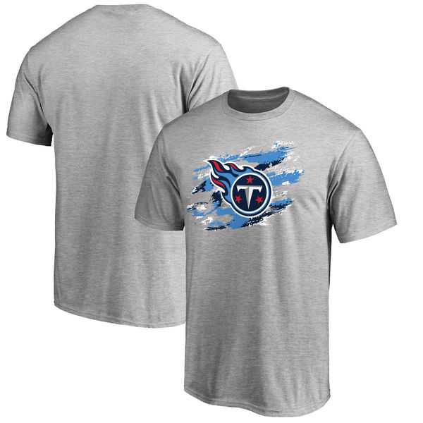 Men's Tennessee Titans NFL Pro Line True Color T-Shirt Heathered Gray,We sell and wholesale Men's Tennessee Titans NFL Pro Line True Color T-Shirt Heathered Gray on line form chian!